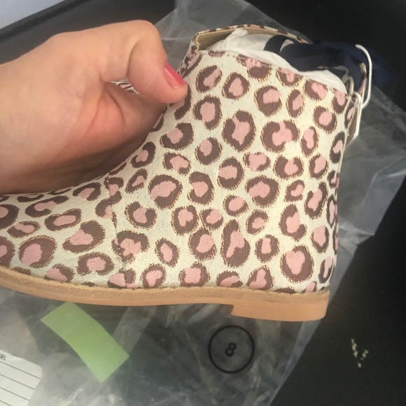 Perfect for Fall—Janie and Jack Leopard kids boots - Picture 7 of 8
